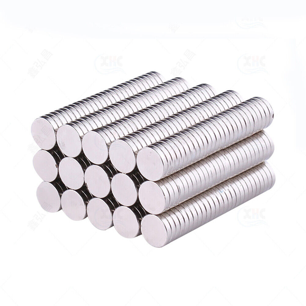Çap 6mm X Kalınlık 1mm Yuvarlak Neodyum Mıknatıs