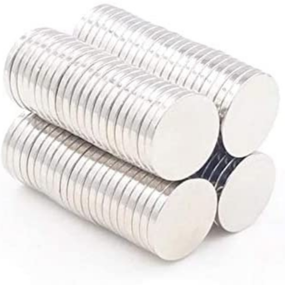 Çap 8mm X Kalınlık 1.5mm Yuvarlak Neodyum Mıknatıs