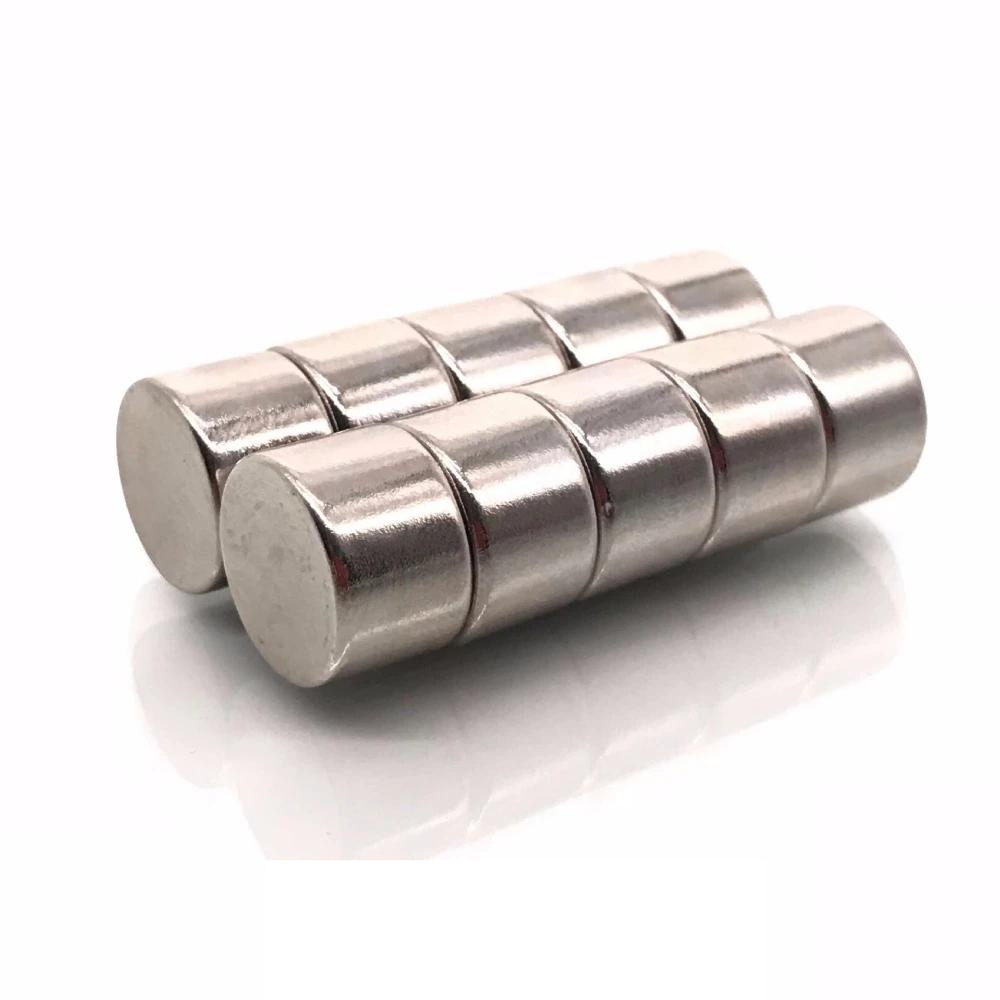 Çap 15mm X Kalınlık 10mm Yuvarlak Neodyum Mıknatıs