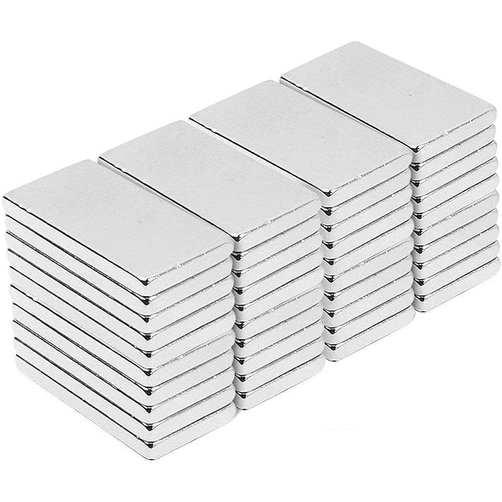 Boy 20mm X En 10mm X Kalınlık 1mm Neodyum Mıknatıs