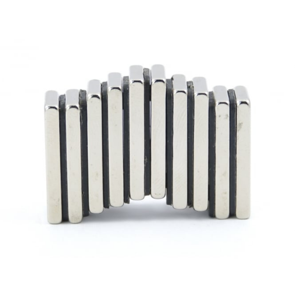 Boy 25mm X En 10mm X Kalınlık 3mm Neodyum Mıknatıs