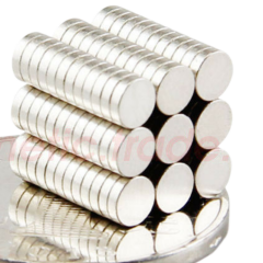 Çap 4mm X Kalınlık 1mm Yuvarlak Neodyum Mıknatıs