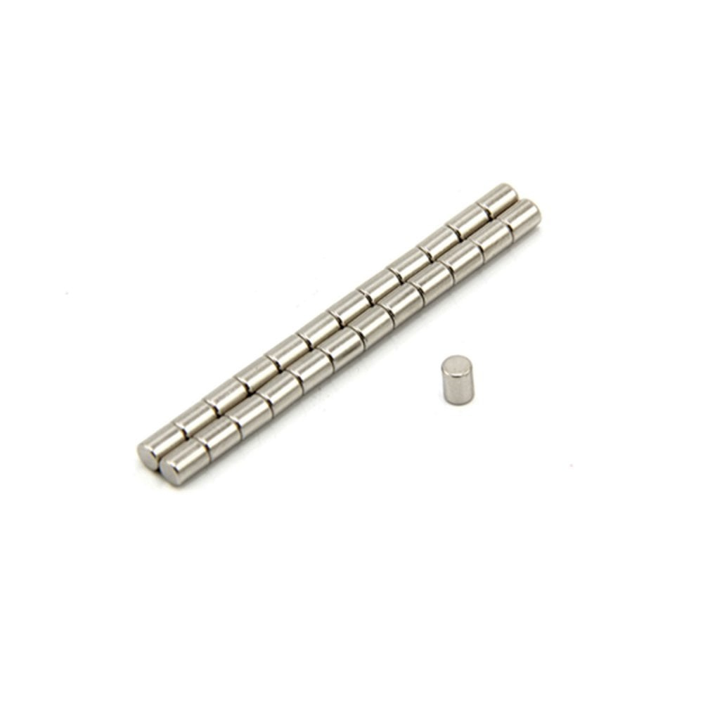 Çap 4mm X Kalınlık 3mm Yuvarlak Neodyum Mıknatıs