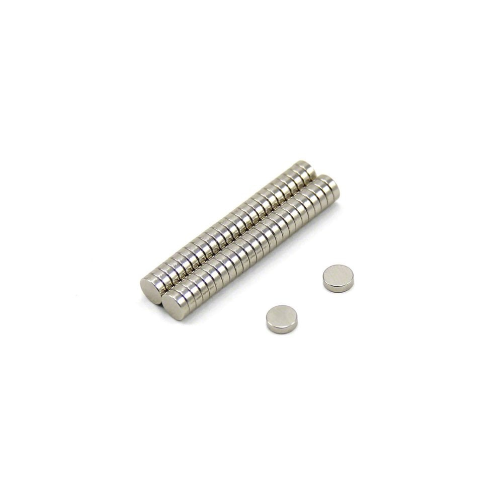 Çap 5mm X Kalınlık 1.5mm Yuvarlak Neodyum Mıknatıs