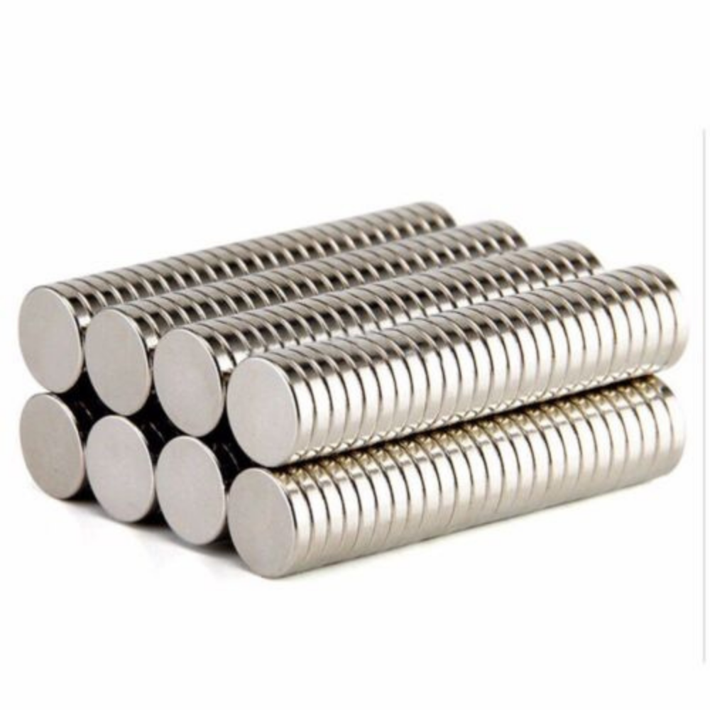 Çap 6mm X Kalınlık 2mm Yuvarlak Neodyum Mıknatıs