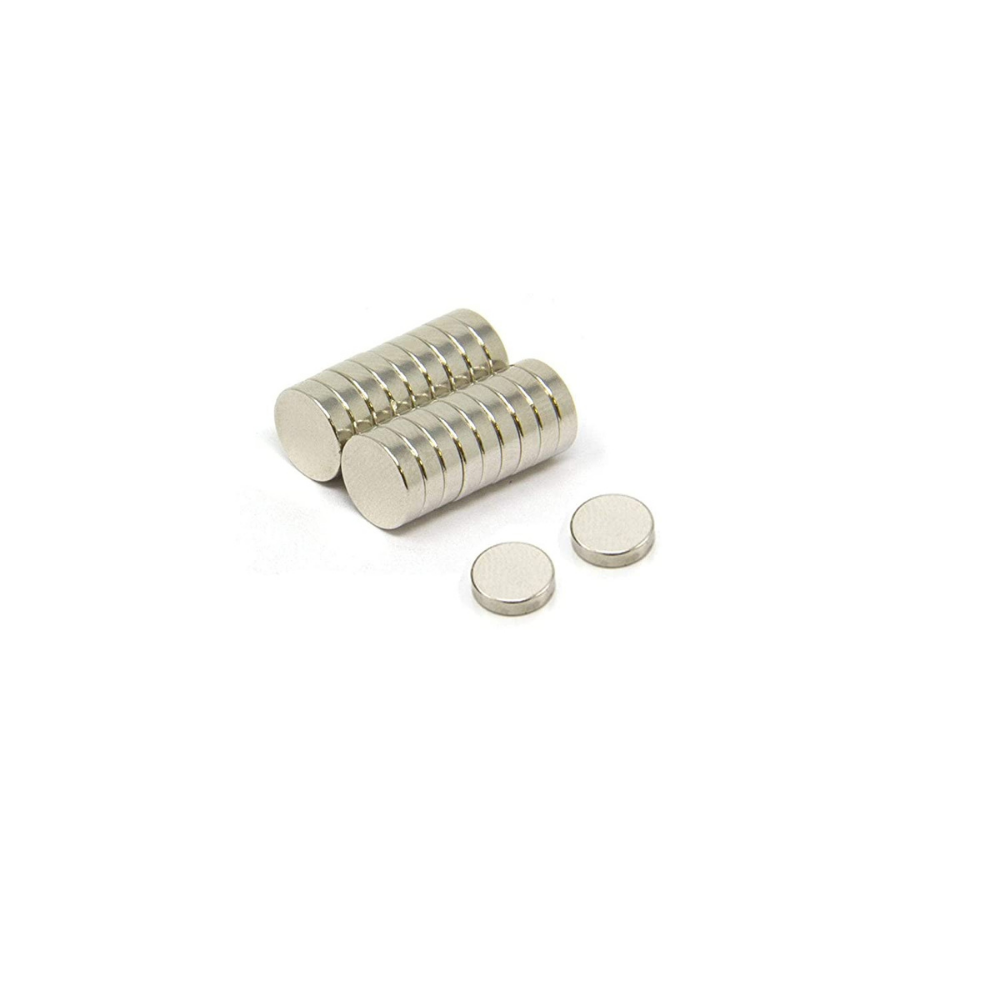 Çap 8mm X Kalınlık 2mm Yuvarlak Neodyum Mıknatıs
