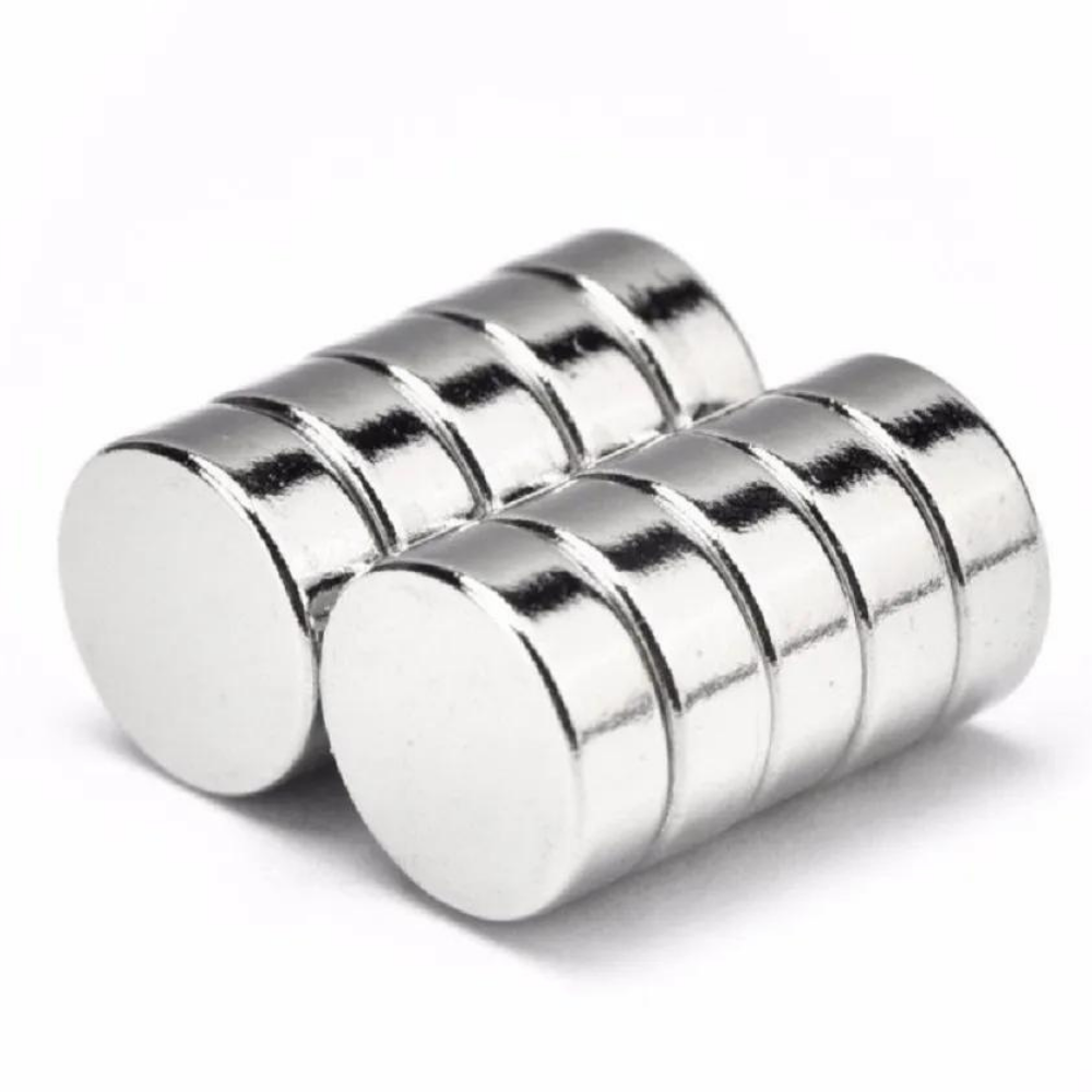 Çap 8mm X Kalınlık 3mm Yuvarlak Neodyum Mıknatıs