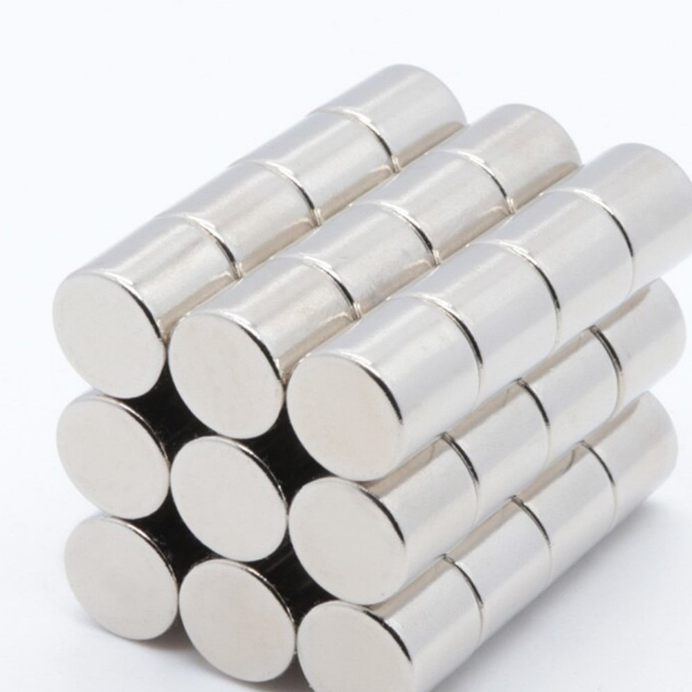 Çap 10mm X Kalınlık 10mm Yuvarlak Neodyum Mıknatıs