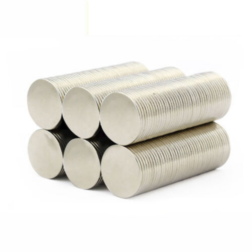 Çap 15mm X Kalınlık 1mm Yuvarlak Neodyum Mıknatıs