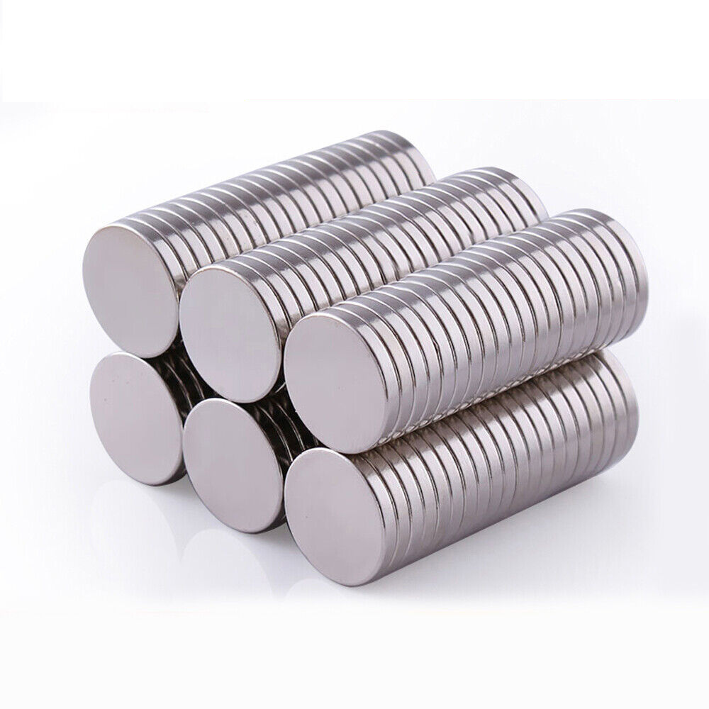 Çap 15mm X Kalınlık 2mm Yuvarlak Neodyum Mıknatıs