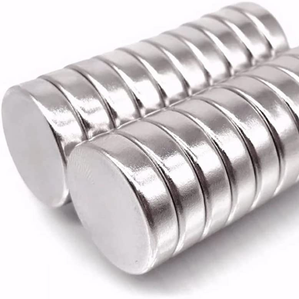 Çap 20mm X Kalınlık 5mm Yuvarlak Neodyum Mıknatıs