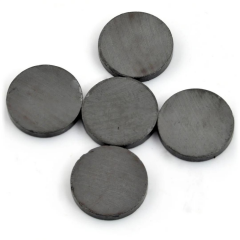 Çap 20mm X Kalınlık 3mm Yuvarlak Ferrit(Kömür) Mıknatıs