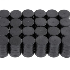 Çap 25mm X Kalınlık 3mm Yuvarlak Ferrit(Kömür) Mıknatıs